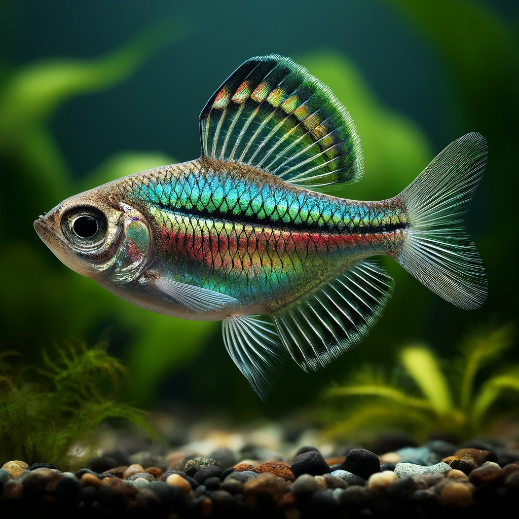 Barbus walkeri Walkeri skäggig