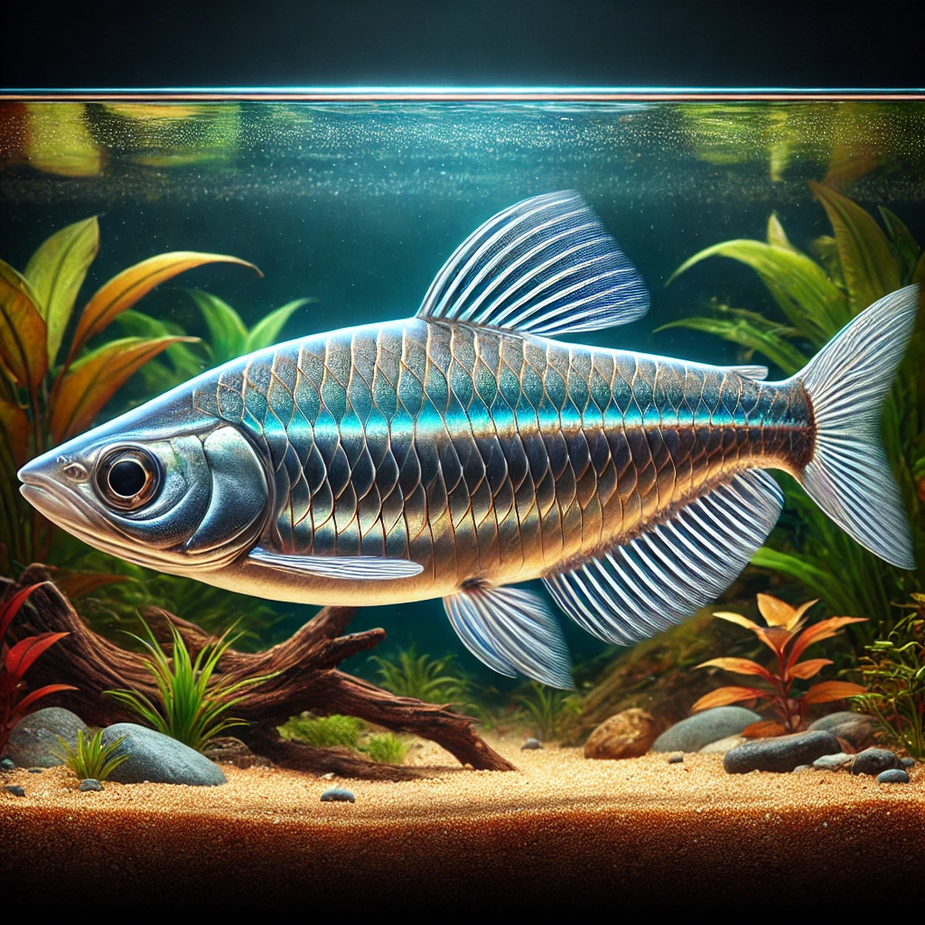 Barilius christyi (Gyllene mun)