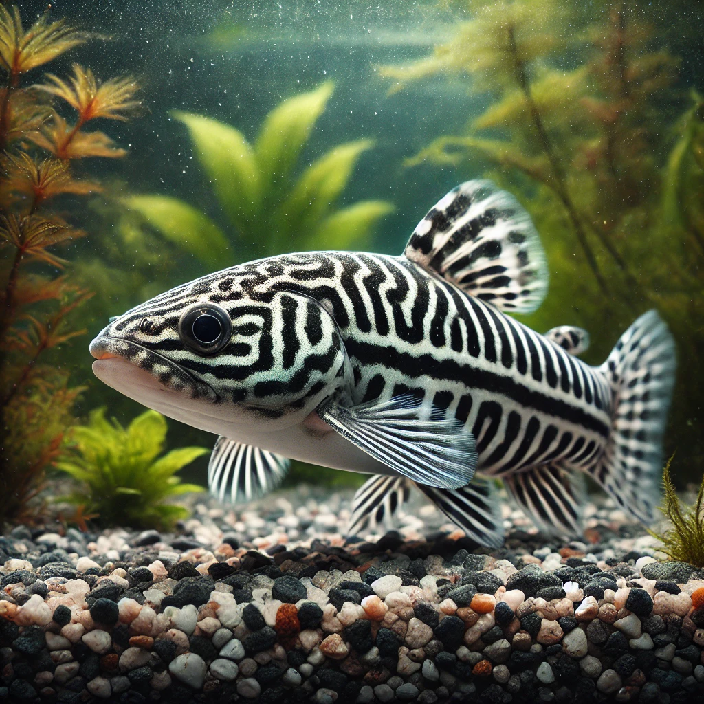 Botia lohachata Retikulerad loche