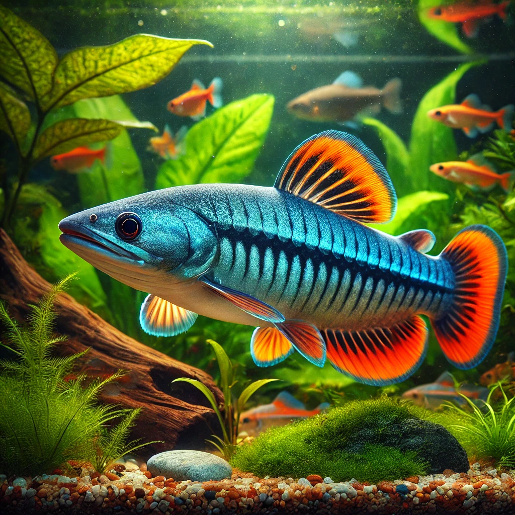 Botia modesta Gröna loche