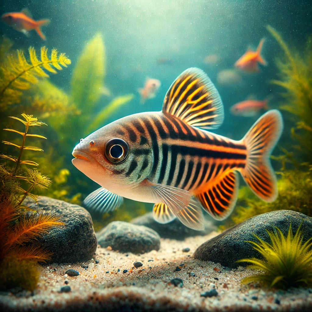 Botia striata (Loche striated)