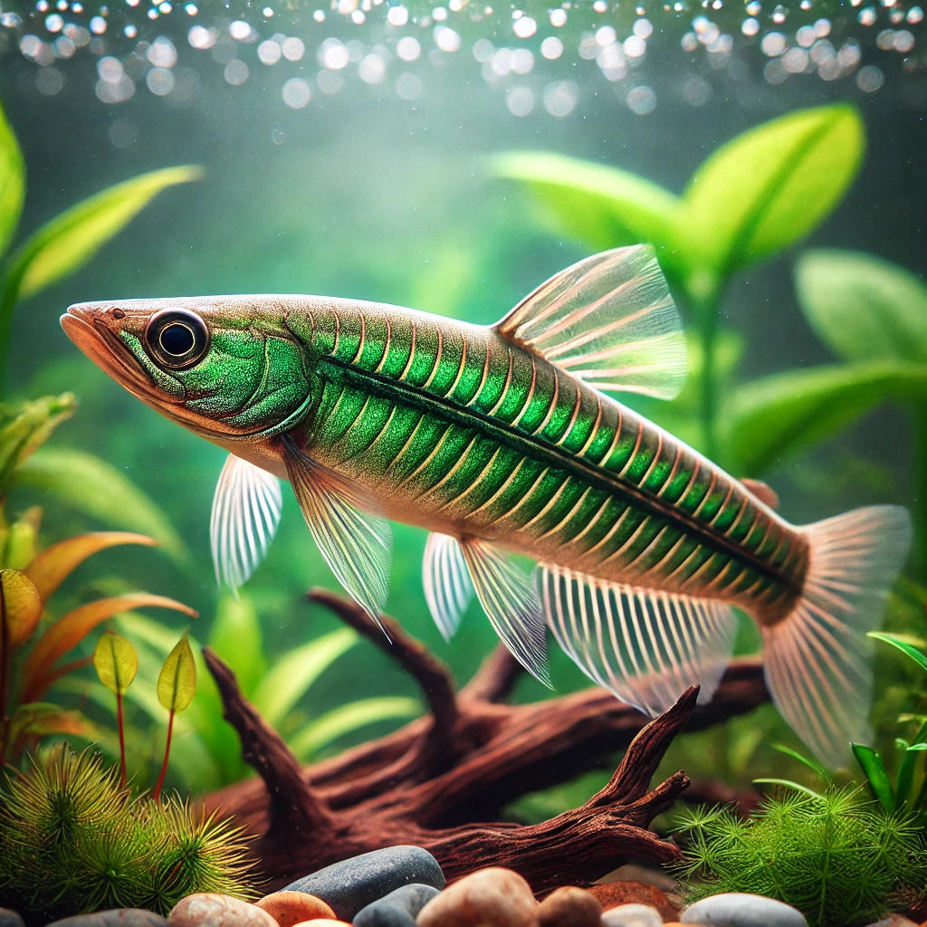 Brochis splendens Smaragd