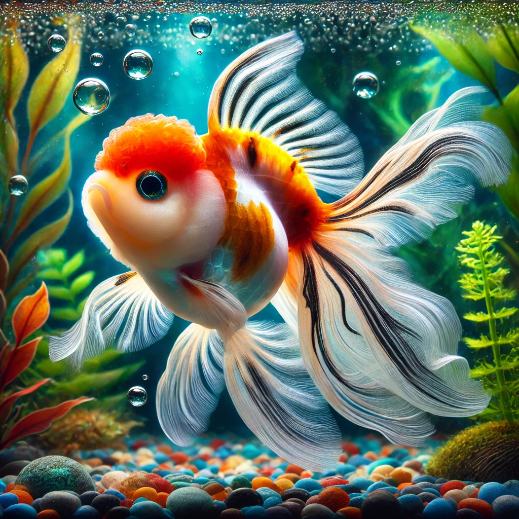 Carassius auratus ciel Ögon-au-ciel