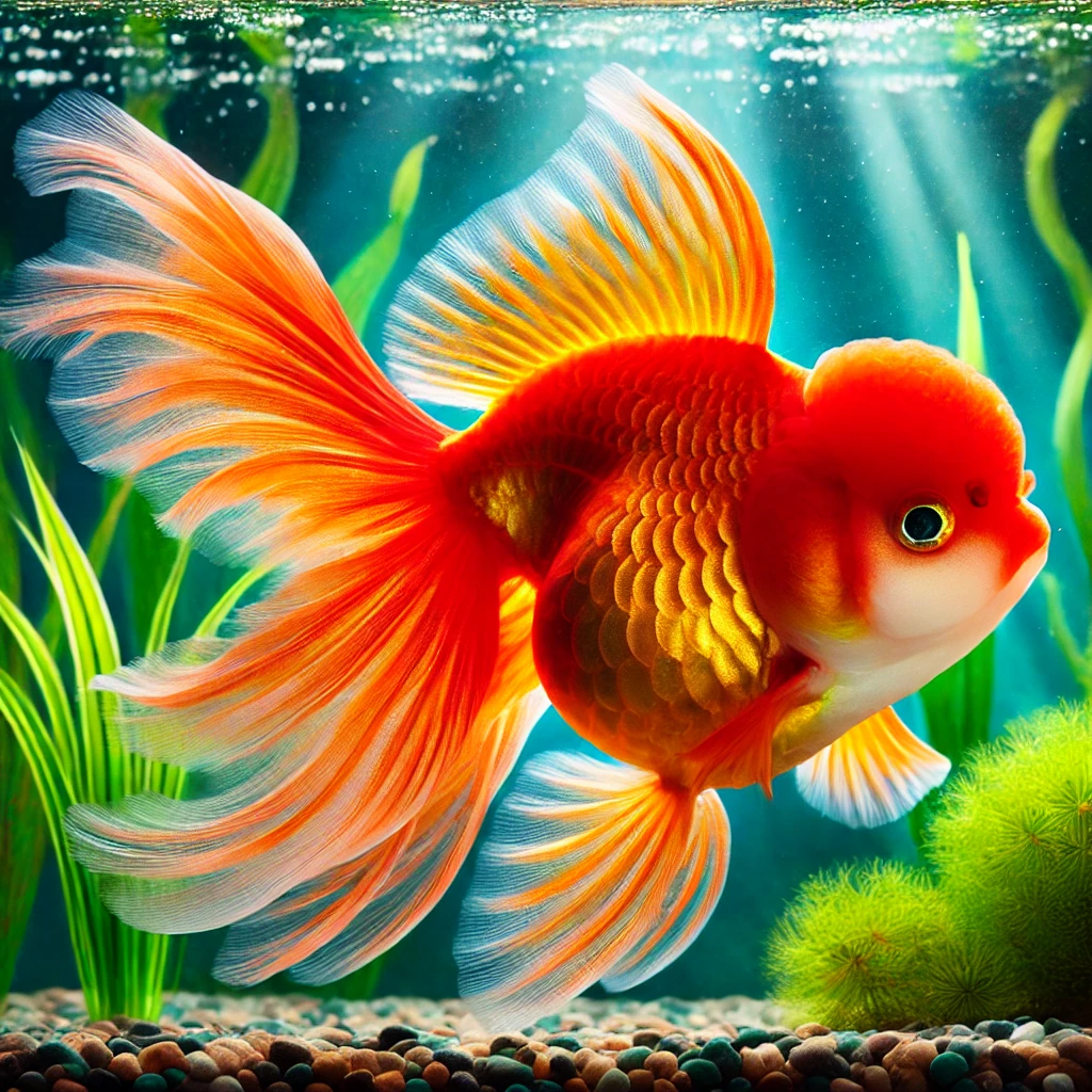 Carassius auratus poisson Komet