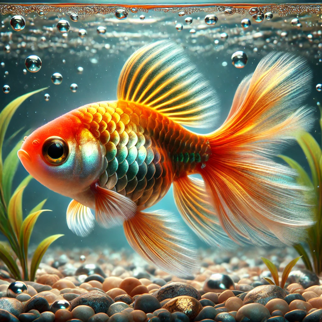 Carassius auratus uranoscope Uranoskop