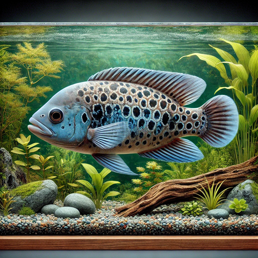 Cyrtocara polystigma (Haplo upptäckt)