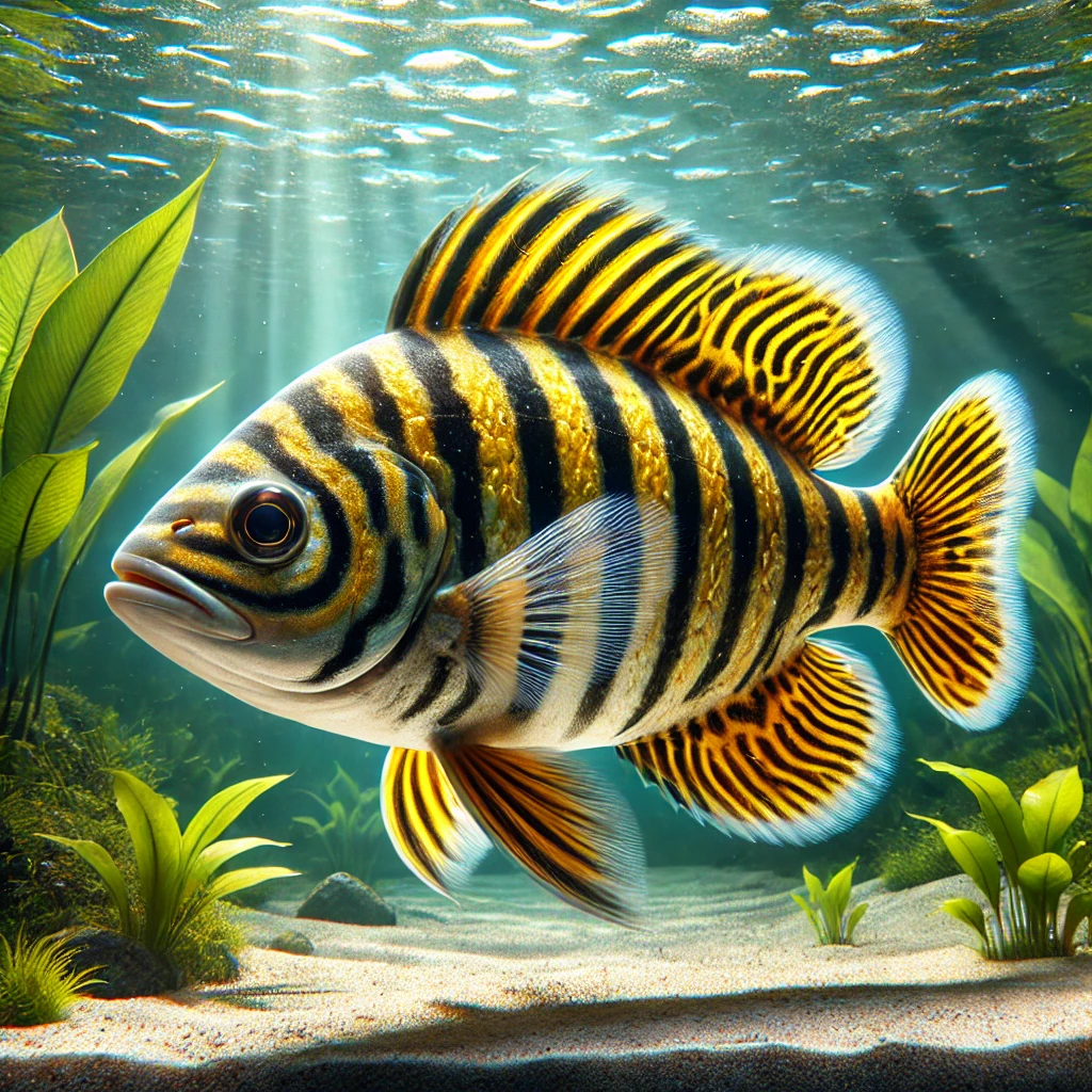 Datnioides microlepis Tigerstång