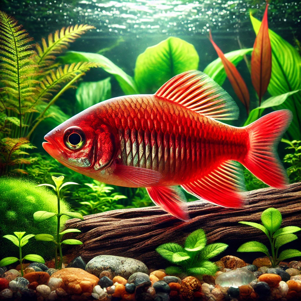 Glossolepis incisus Nya Guinea Rainbow Fish