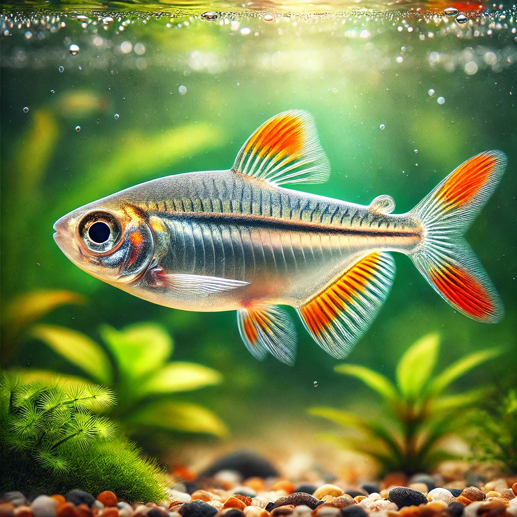 Hasemania nana Koppar tetra