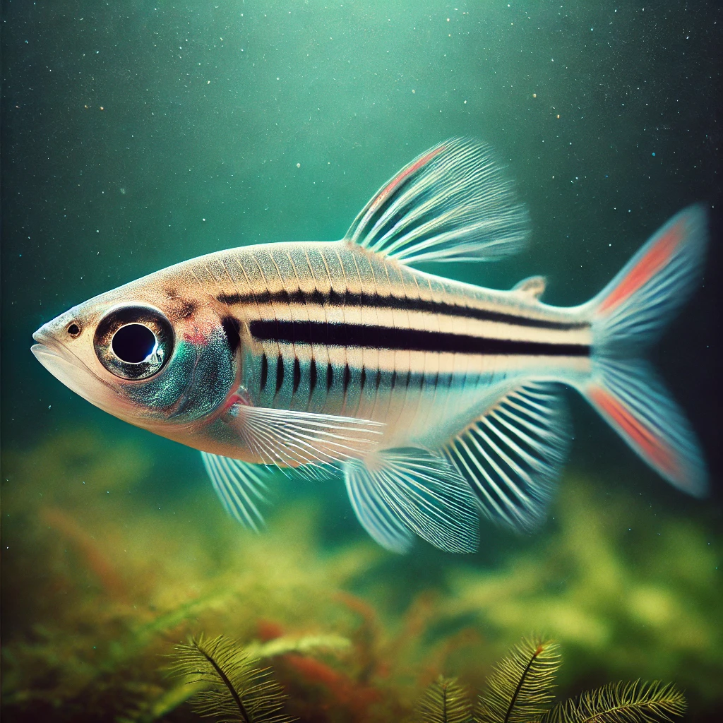 Hyphessobrycon bifasciatus Gul tetra
