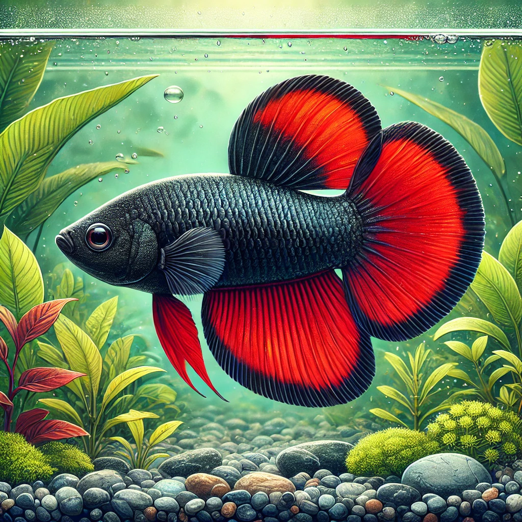 Labeo bicolor Röda svans