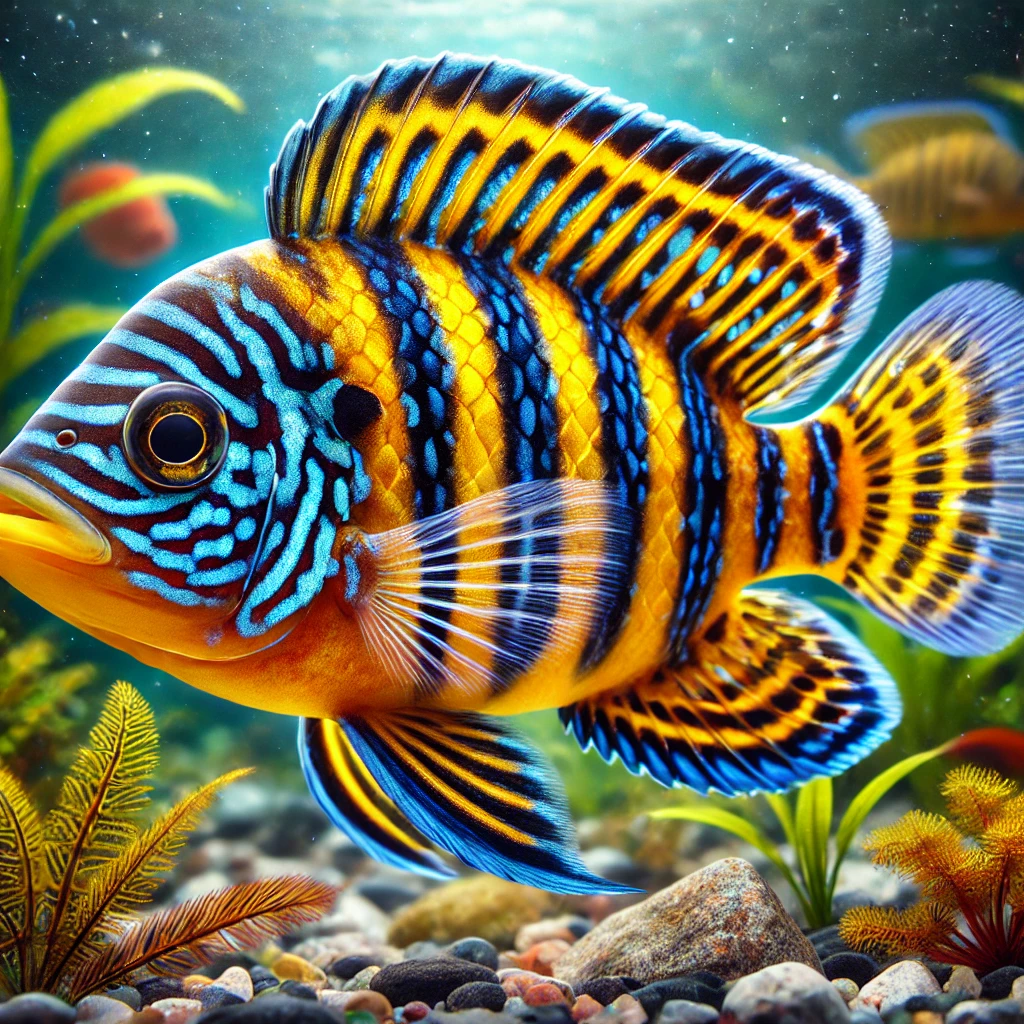 Melanochromis auratus Gyllene mbuna