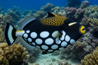 Balistoides conspicillum (Ballistclown)