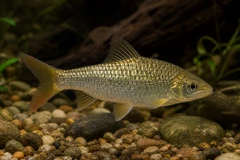 Barbus dorsalis (Skäggig dorsalis)
