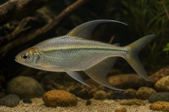 Brycinus longipinnis (Characin med långa fenor)