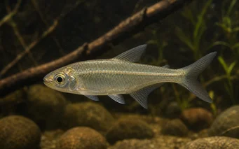 Bryconaethiops macrops Tetra stora maskerade ögon