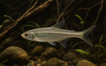 Bryconaethiops microstoma Liten mun tetrament