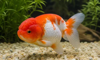 Carassius auratus lion (Lejonhuvud)