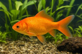 Carassius auratus poisson (Komet)
