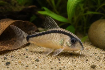 Corydoras arcuatus (Välvda Corydoras)