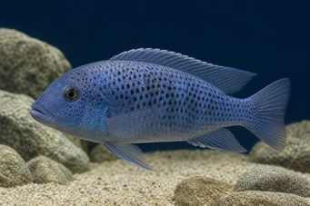 Cyrtocara polystigma Haplo upptäckt
