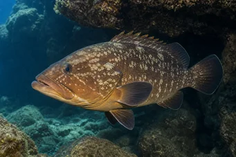 Epinephelus marginatus Grupperare