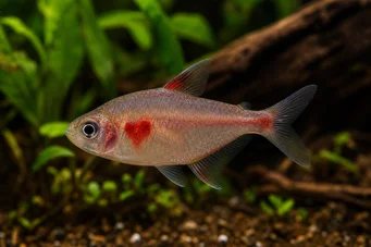 Hyphessobrycon erythrostigma Blödande hjärta