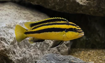 Melanochromis auratus Gyllene mbuna