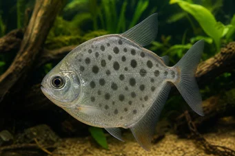 Metynnis maculatus Metynnis punkterad