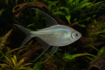 Phenacogrammus altus Tetra med hög kongo