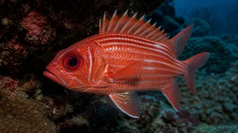 Sargocentron cornutus Fiskare