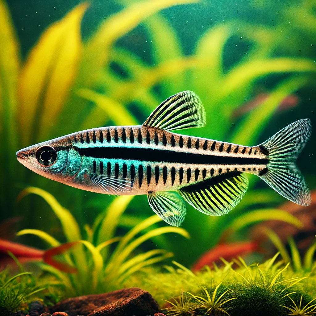 Nannostomus trifasciatus Tre bandpennfisk