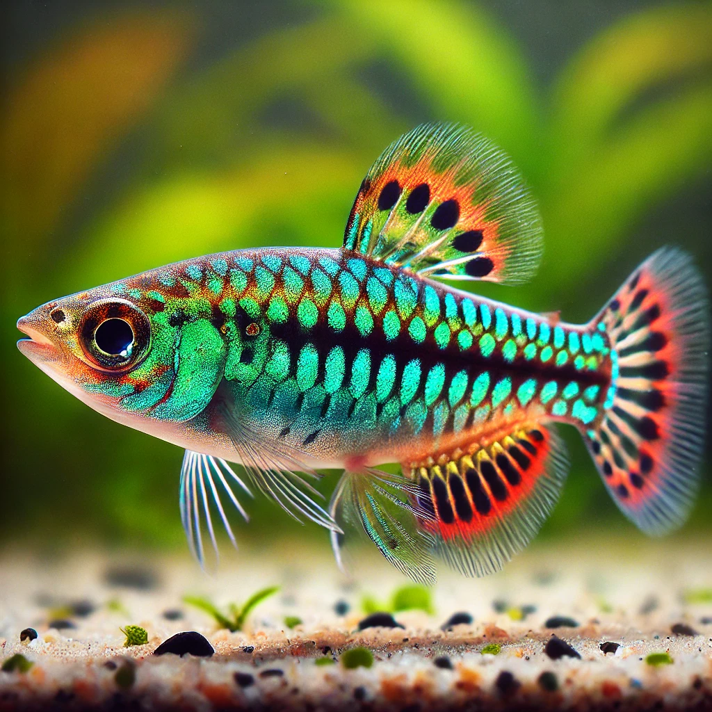 Pachypanchax playfairii Prickad panchax