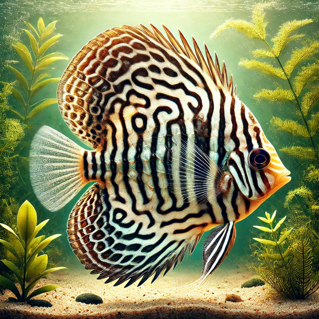 Pantodon buchholzi Fjärilsfisk