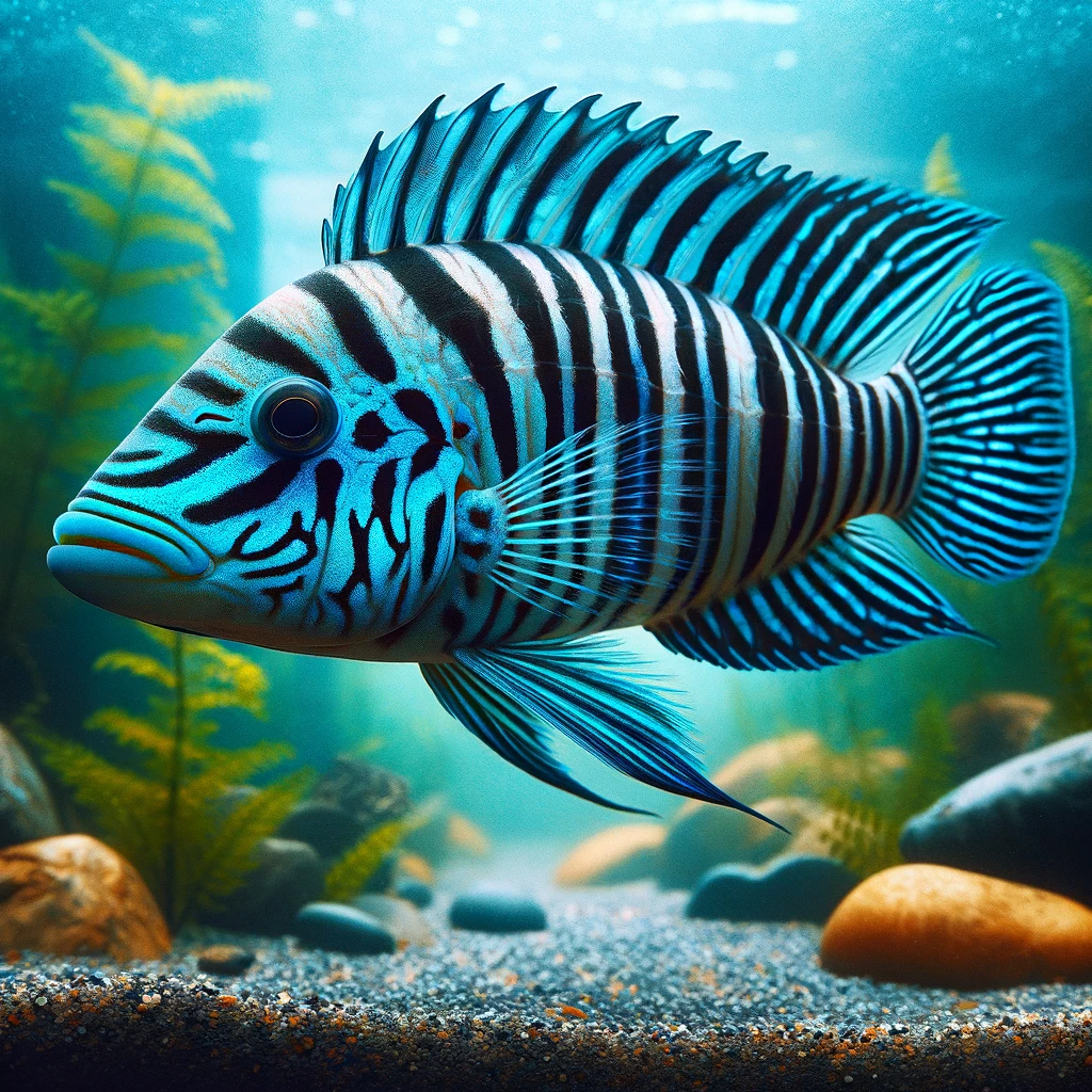 Pseudotropheus elongatus Långsträckt ciklid