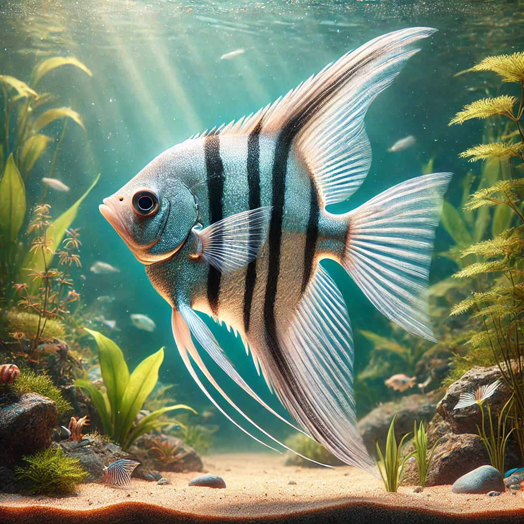 Pterophyllum scalare Skalär